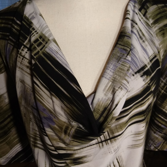 Premise Cowell Neck Half Sleeve Sheath Dress - Picture 8 of 12